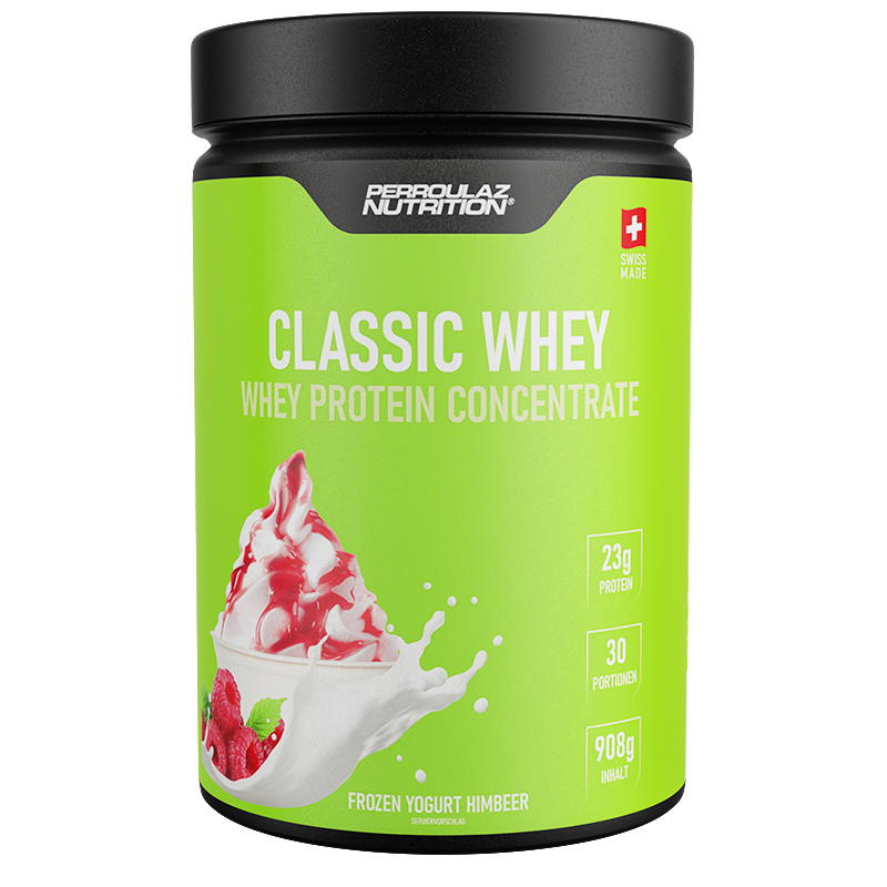 Classic Whey Proteinpulver Perroulaz Nutrition® Frozen Yogurt Himbeer