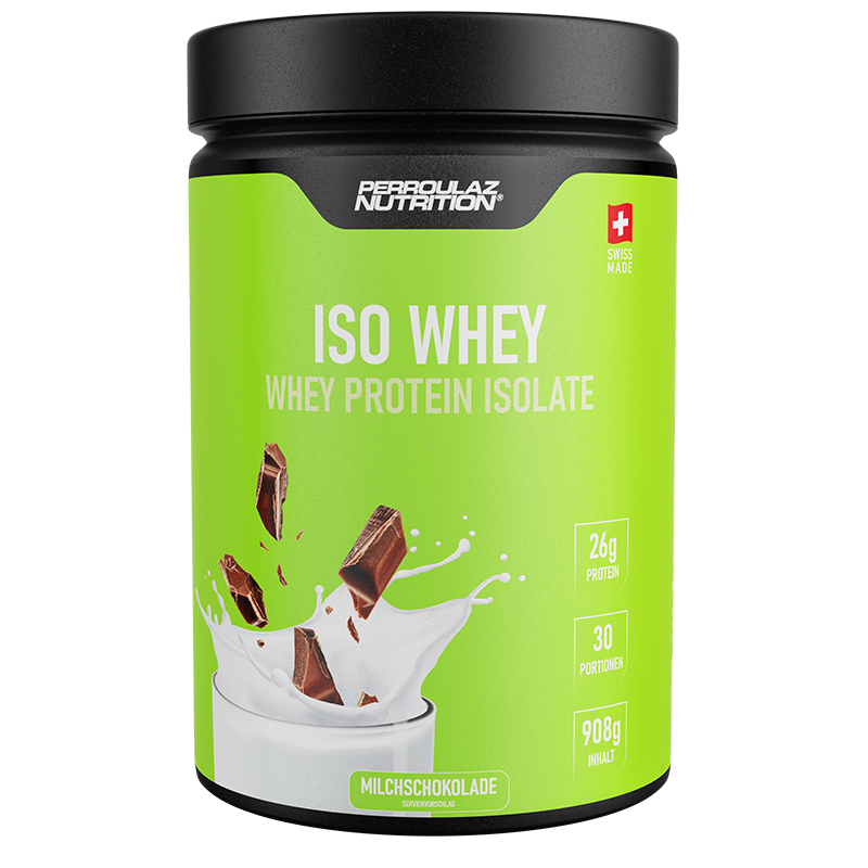 Iso Whey Proteinpulver Perroulaz Nutrition® Milchschokolade