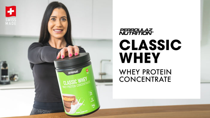 Classic Whey Protein - Das beliebte Nahrungsergänzungsmittel für Muskelaufbau und Erholung Perroulaz Nutrition®
