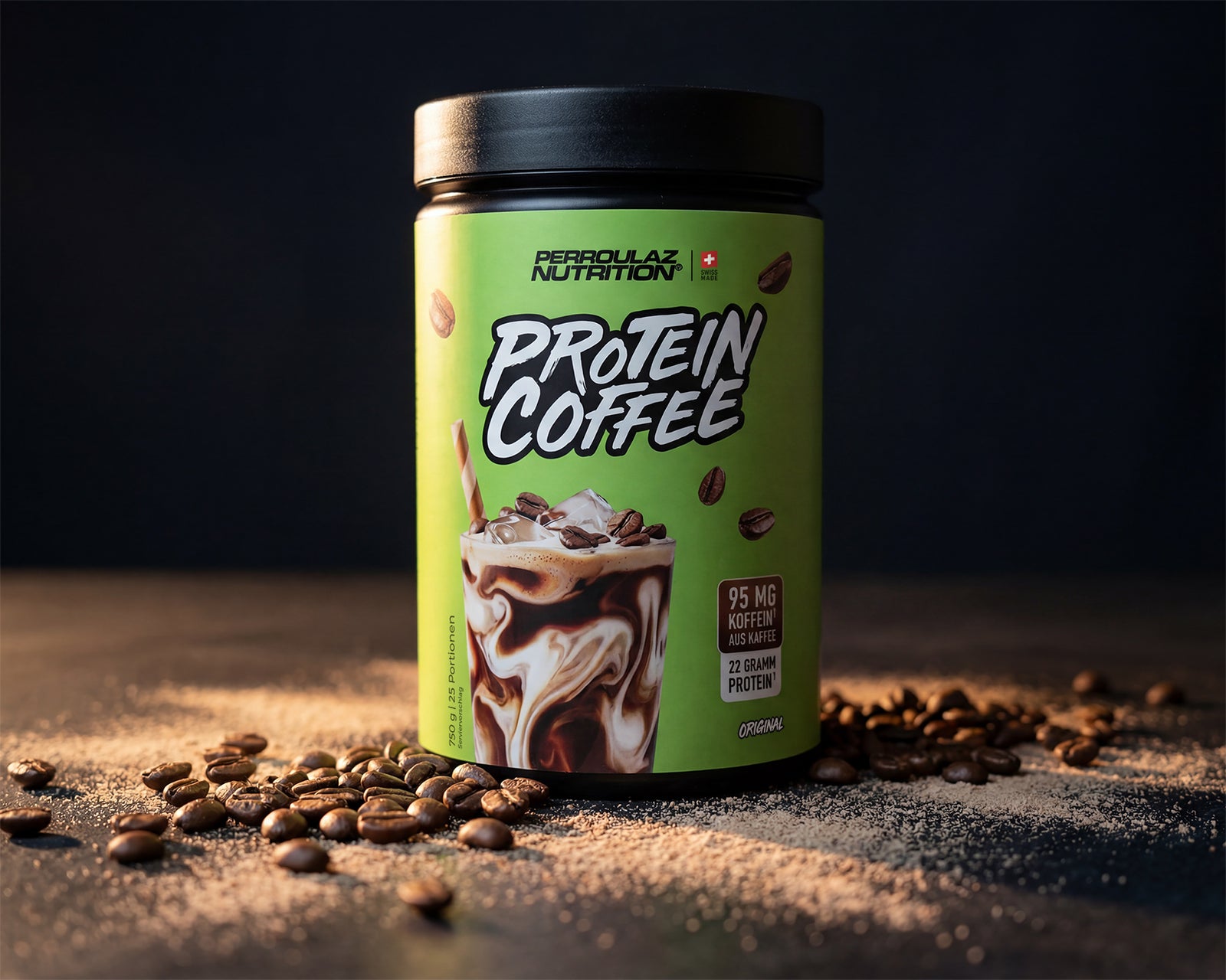 Aus Liebe zum Geschmack Protein Coffee