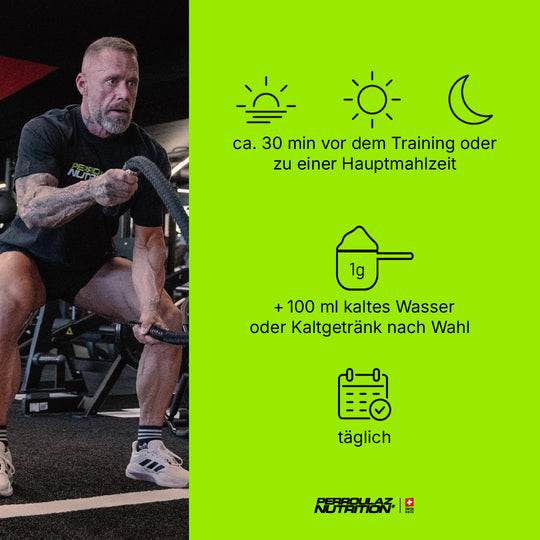 Perroulaz Nutrition Einnahme Guide Taurine