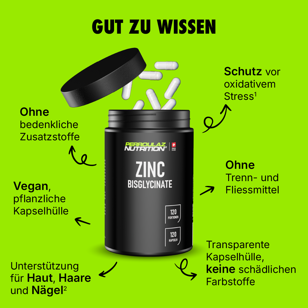 Perroulaz Nutrition Gut zu wissen Zink