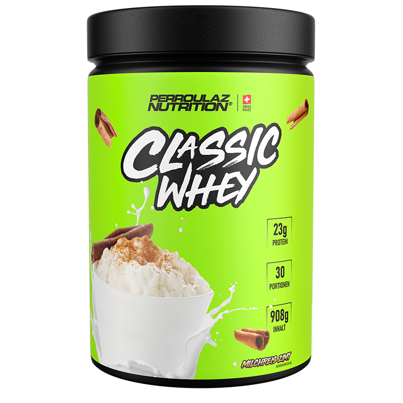 Perroulaz Nutrition Classic Whey proteinpulver#geschmack_milchreis-zimt