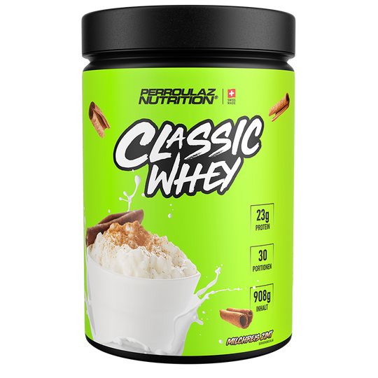 Perroulaz Nutrition Classic Whey proteinpulver#geschmack_milchreis-zimt