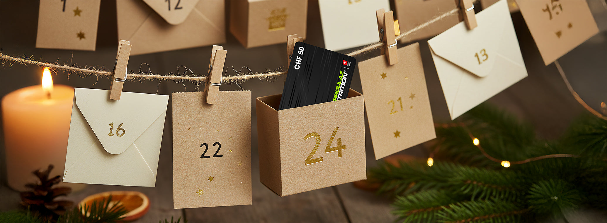 Geschenkgutschein Banner