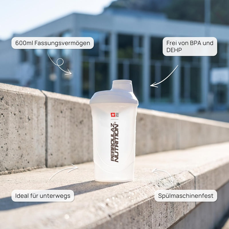 Perroulaz Nutrition Key Facts Shaker Wave White