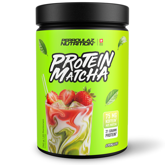 Perroulaz Nutrition Protein Matcha#geschmack_erdbeere_750g