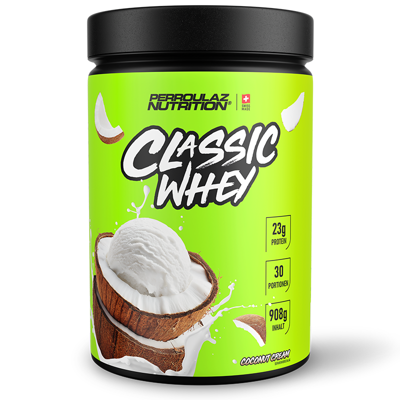 Perroulaz Nutrition Classic Whey proteinpulver#geschmack_coconut-cream