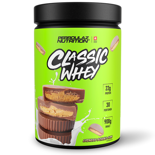 Perroulaz Nutrition Classic Whey proteinpulver#geschmack_erdnuss-schoko-cups