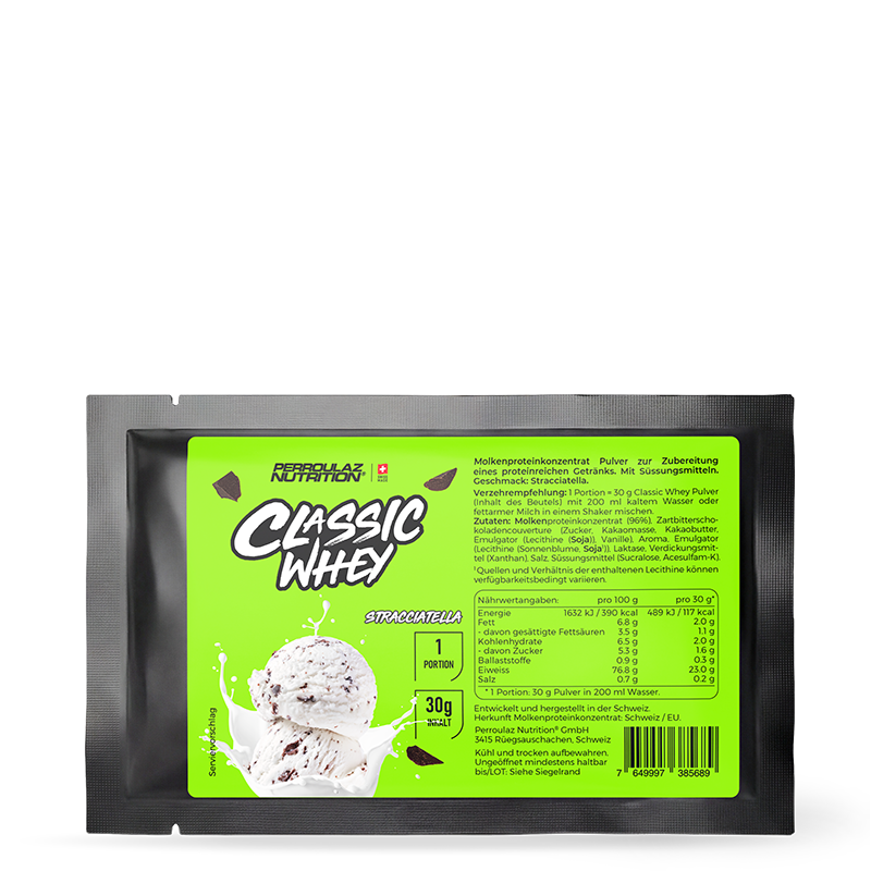 Perroulaz Nutrition Classic Whey proteinpulver#geschmack_stracciatella_30g