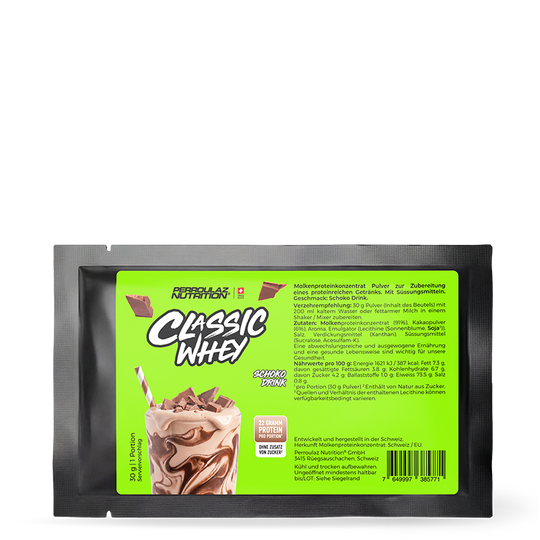 Perroulaz Nutrition Classic Whey proteinpulver#geschmack_schoko-drink_30g