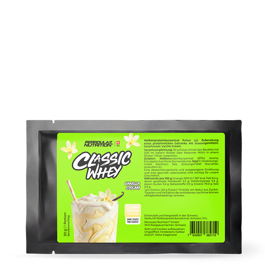 Perroulaz Nutrition Classic Whey proteinpulver#geschmack_vanilla-cream_30g