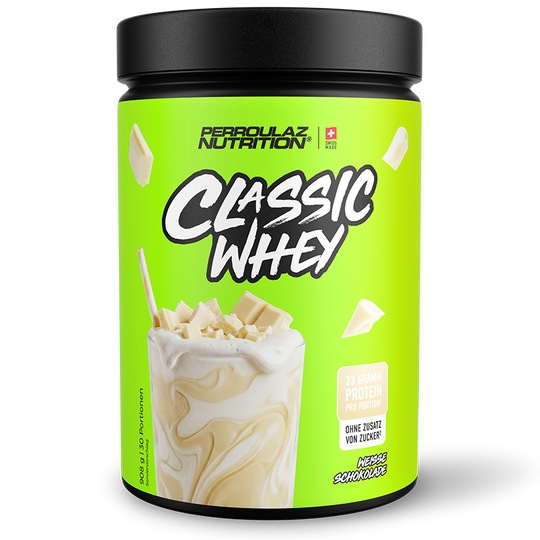 Perroulaz Nutrition Classic Whey proteinpulver#geschmack_weisse-schokolade_908g