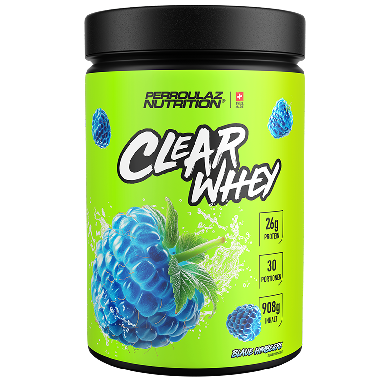 Perroulaz Nutrition Clear Whey Proteinpulver#geschmack_blaue-himbeere