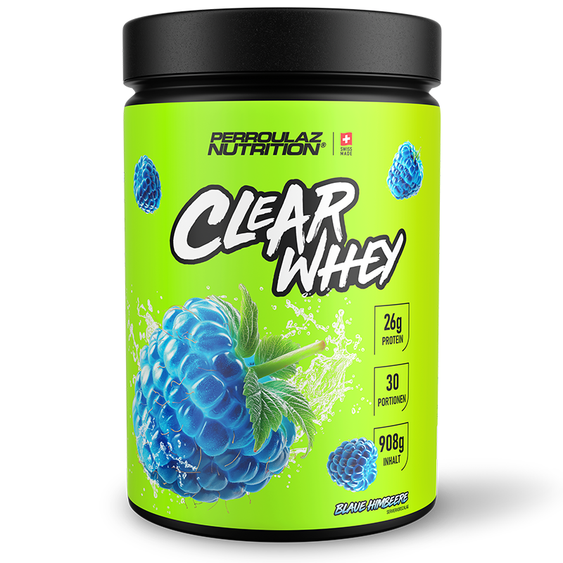 Perroulaz Nutrition Clear Whey Proteinpulver#geschmack_blaue-himbeere