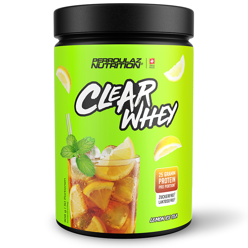 Perroulaz Nutrition Clear Whey Proteinpulver#geschmack_lemon-ice-tea_908g