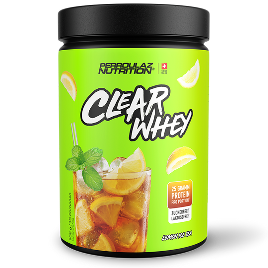 Perroulaz Nutrition Clear Whey Proteinpulver#geschmack_lemon-ice-tea_908g