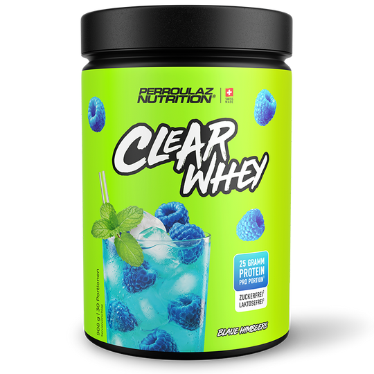 Perroulaz Nutrition Clear Whey Proteinpulver#geschmack_blaue-himbeere_908g