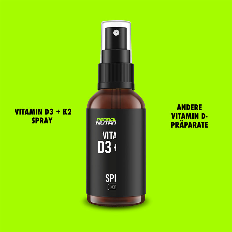 Perroulaz Nutrition Vergleich Vitamin D3 + K2