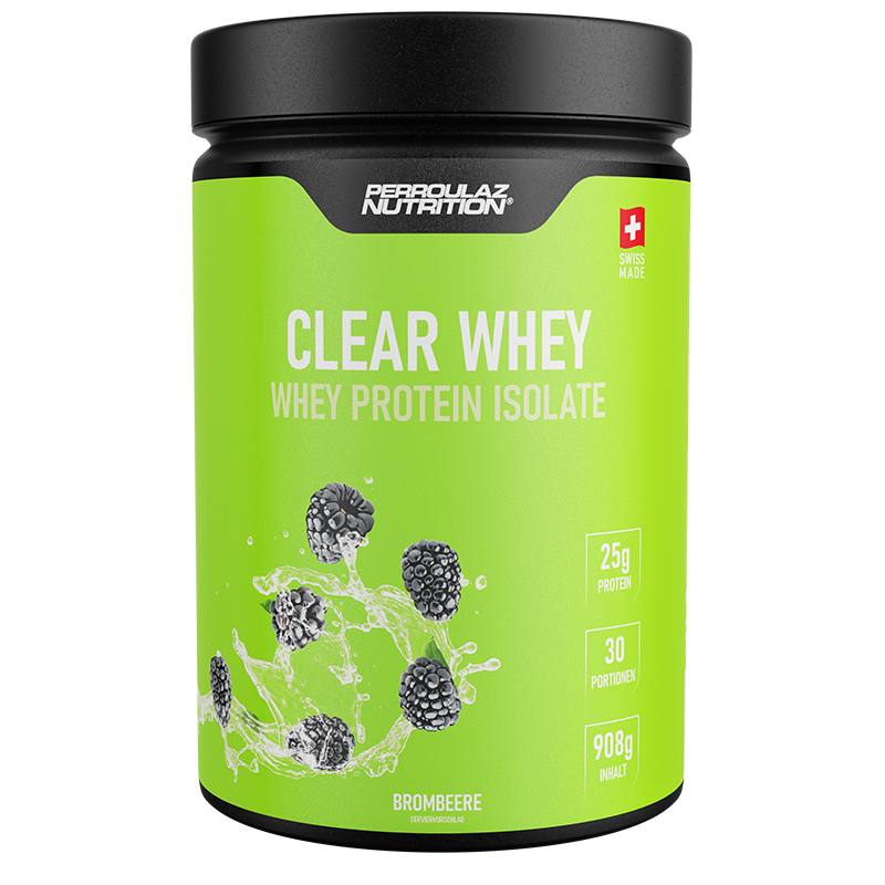 Clear Whey Proteinpulver Perroulaz Nutrition® Brombeere