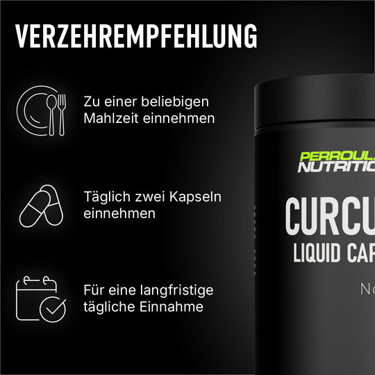 Verzehrempfehlung Curcumin