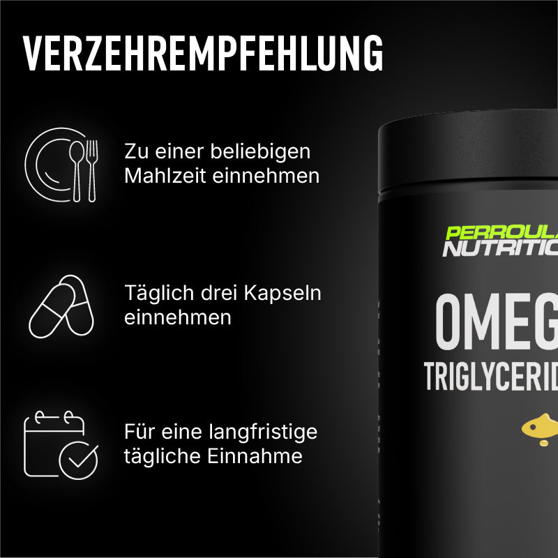 Verzehrempfehlung Omega 3