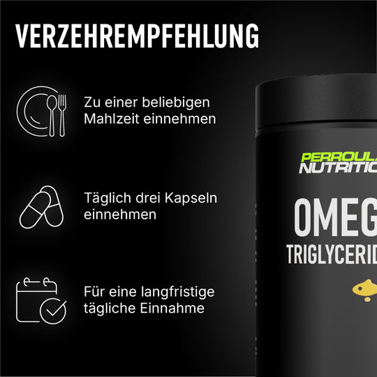 Verzehrempfehlung Omega 3