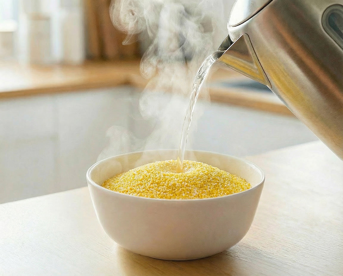 Zubereitung Maize Pudding