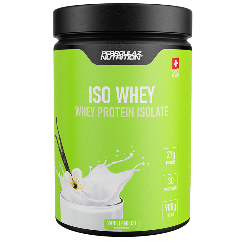 Iso Whey Proteinpulver Perroulaz Nutrition® Vanillemilch